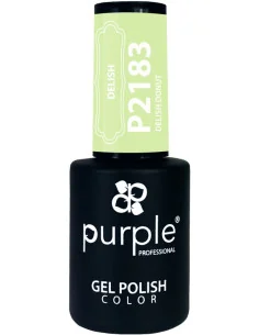 PURPLE GEL POLISH COLOR DELISH DONUT 10ML