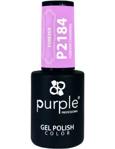 PURPLE GEL POLISH COLOR FOREVER CHARMING 10ML