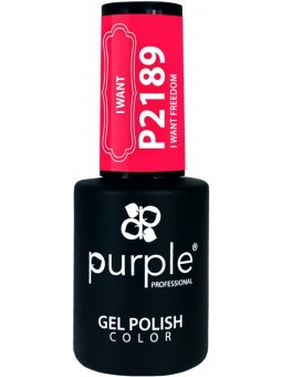 PURPLE GEL POLISH COLOR I...