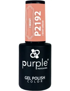 PURPLE GEL POLISH COLOR I WANT DREAM 10ML