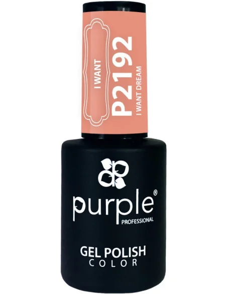 PURPLE GEL POLISH COLOR I WANT DREAM 10ML