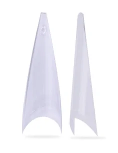 PURPLE XXL EXTRA LONG STILETTO CLEAR NAIL TIPS 360UDS 2