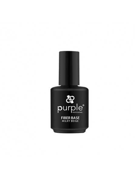 PURPLE FIBER BASE MILKY BEIGE 15ML|Mathiss