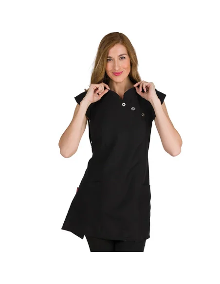 LACLA BATA NEGRA CUELLO MAO TALLA UNICA