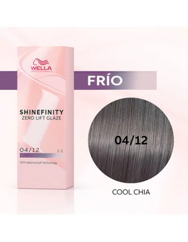 WELLA SHINEFINITY ZERO LIFT GLAZE 04/12 COOL CHIA 60ML