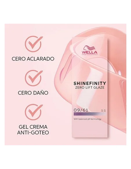 WELLA SHINEFINITY ZERO LIFT GLAZE 08/0 NATURAL LATTE 60ML