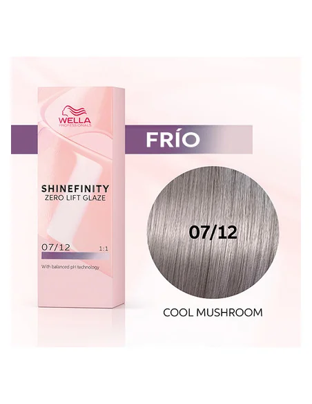 WELLA SHINEFINITY ZERO LIFT GLAZE 07/12 COOL MUSHROOM 60ML