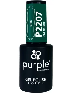 PURPLE GEL POLISH COLOR GIVE ME HOPE 10ML