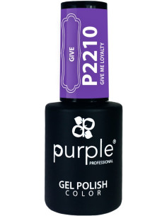 PURPLE GEL POLISH COLOR GIVE ME LOYALTY 10ML