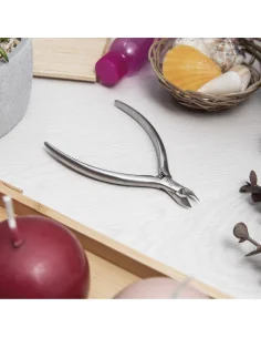 3 CLAVELES ALICATE CUTICULAS INOX 11CM 2
