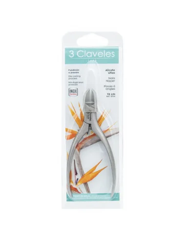 3 Claveles Alicate Uñas Inox 12cm | Mathiss Ibiza
