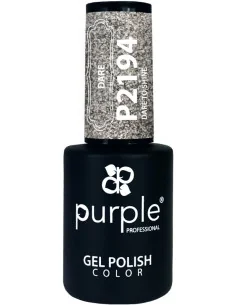 PURPLE GEL POLISH COLOR DARE TO SHINE 10ML