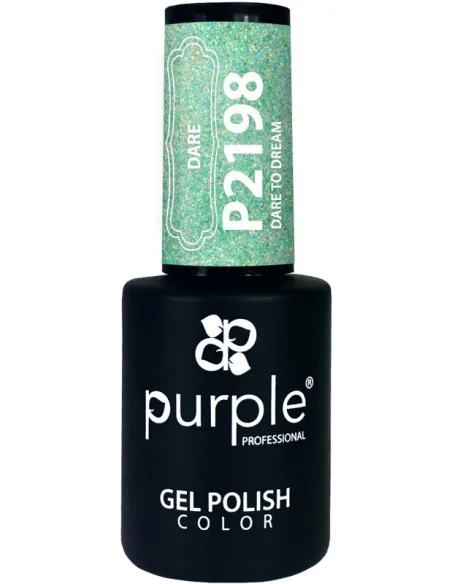 PURPLE GEL POLISH COLOR DARE TO DREAM 10ML