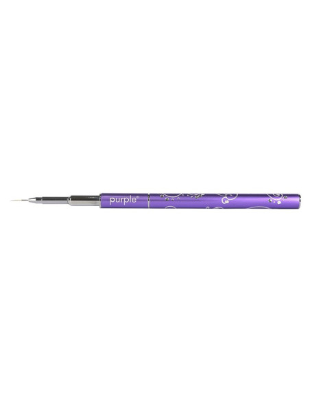 ***PURPLE PINCEL NYLON NAIL ART THIN STROKES 7mm***