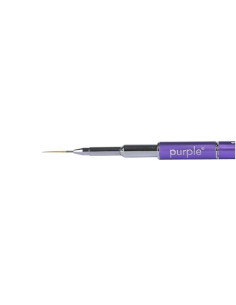 ***PURPLE PINCEL NYLON NAIL ART THIN STROKES 12MM*** 2