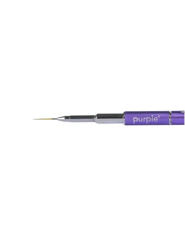 ***PURPLE PINCEL NYLON NAIL ART THIN STROKES 12MM***