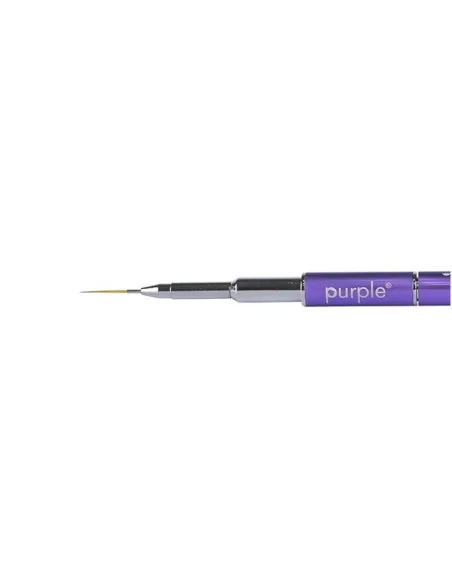 ***PURPLE PINCEL NYLON NAIL ART THIN STROKES 12MM***