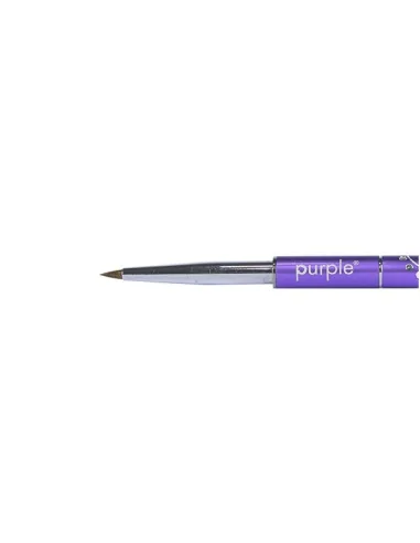 ***PURPLE PINCEL KOLINSKY NAIL ART PLASTIART & ACRYLIC***