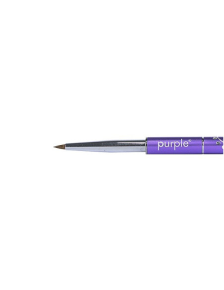 ***PURPLE PINCEL KOLINSKY NAIL ART PLASTIART & ACRYLIC***