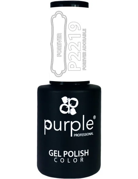 PURPLE GEL POLISH COLOR FOREVER ADORABLE 10ML