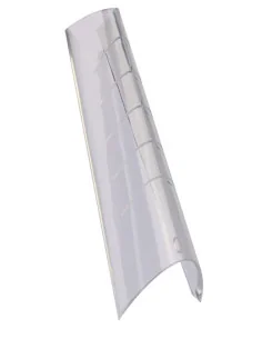 PURPLE PLASTIC NAIL FORMS BALLERINA 120UDS 2