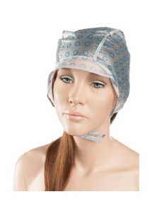 EUROSTIL BOLSA 5 GORROS MECHAS PLASTICO DOBLE CAPA