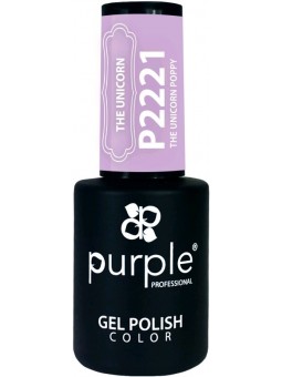 PURPLE GEL POLISH COLOR THE UNICORN POPPY 10ML|Mathiss