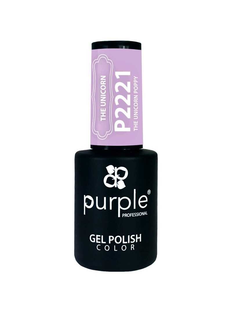 PURPLE GEL POLISH COLOR THE UNICORN POPPY 10ML|Mathiss