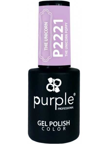 PURPLE GEL POLISH COLOR THE UNICORN POPPY 10ML|Mathiss