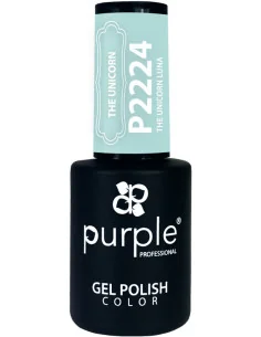 PURPLE GEL POLISH COLOR THE UNICORN LUNA 10ML