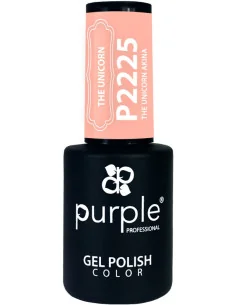 PURPLE GEL POLISH COLOR THE UNICORN AKINA 10ML