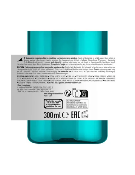 LOREAL EXPERT SCALP ADVANCED DERMO-REGULATOR SHAMPOO 300ML