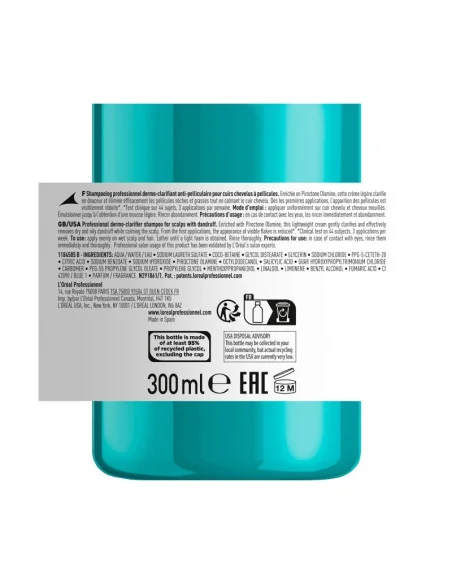 LOREAL EXPERT SCALP ADVANCED DERMO-CLARIFIER SHAMPOO 300ML