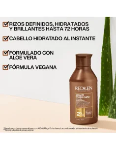 REDKEN ALL SOFT MEGA CURLS SHAMPOO 300ML 2