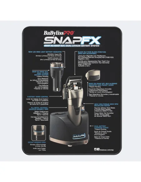 BaByliss PRO Snapfx Clipper | Mathiss Ibiza