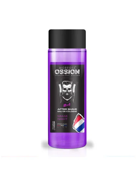 OSSION 2-IN-1 AFTER SHAVE EAU DE COLOGNE MIAMI NIGHT 400ML