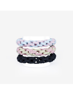 BIFULL COLETEROS COLORES TRENZADOS FUERTES 3UDS