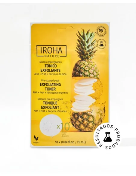 Iroha Exfoliating Toner 10 Pads | Mathiss Ibiza