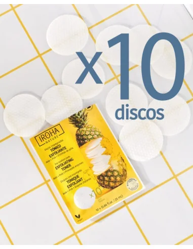 Iroha Exfoliating Toner 10 Pads | Mathiss Ibiza
