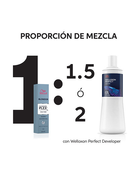 WELLA BLONDORPLEX PERMANENT CREAM TONER /36 CRYSTA VANILLA 60ML