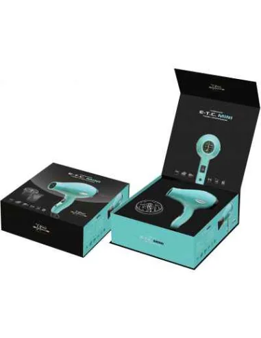 ***GAMMA+ SECADOR E-T.C MINI NEGRO 1200W***