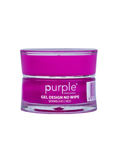 ***PURPLE GEL DESIGN RED NO WIPE 5GR***
