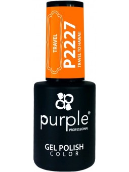 PURPLE GEL POLISH COLOR TRAVEL TO HAWAII 10ML|Mathiss