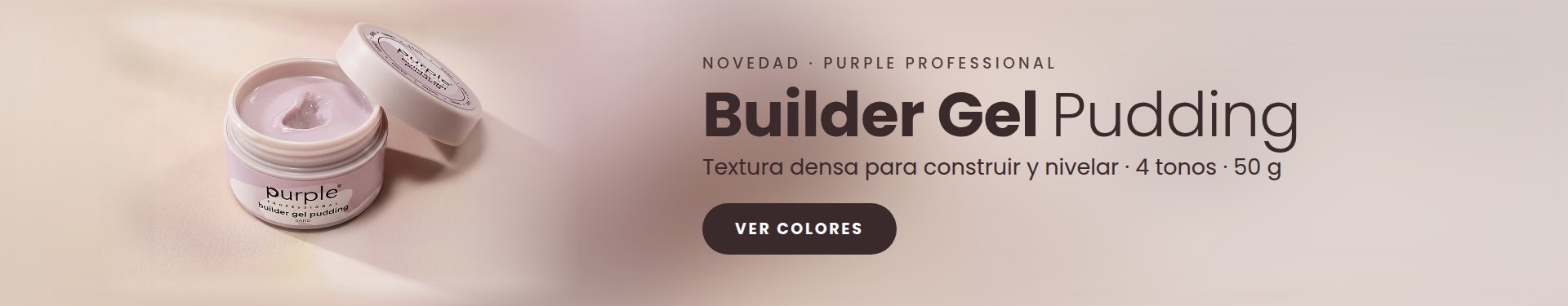 Purple Builder Gel Pudding 50 g
